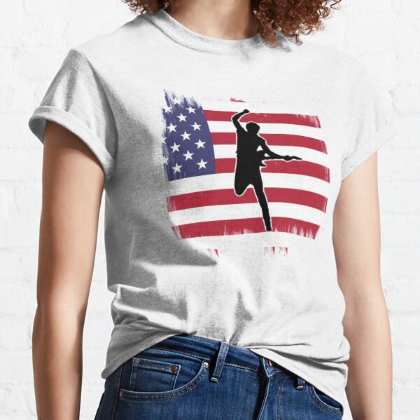 Springsteen painted flag Classic T-Shirt