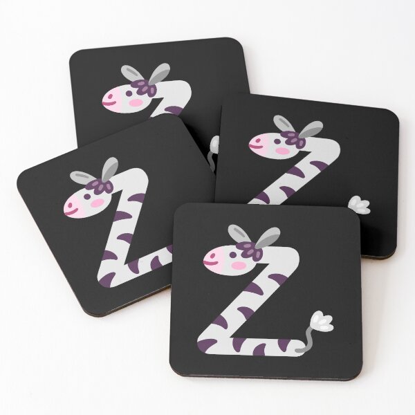 Item preview, Letter Z zebra animal alphabet back to school designed and sold by awesomedesignrd.