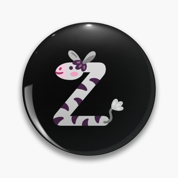 Item preview, Letter Z zebra animal alphabet back to school designed and sold by awesomedesignrd.