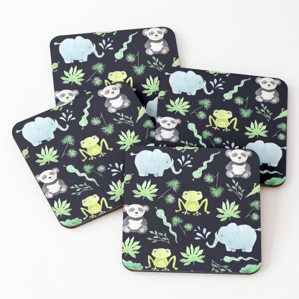 Item preview, Watercolor Baby Wild Animals designed and sold by madtoyman.