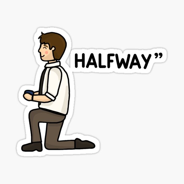 Item preview, The Office Jim and Pam Proposal- Jim designed and sold by cutermelon.