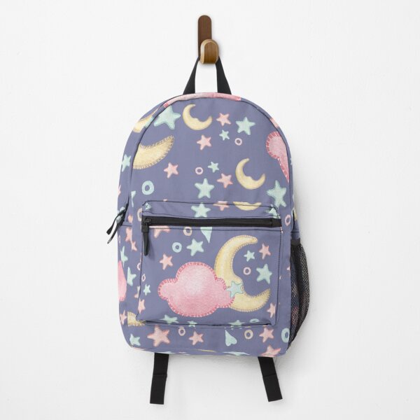 Item preview, Goodnight Moon and Stars - with Embroidered Effect designed and sold by madtoyman.