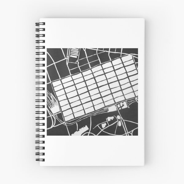 Item preview, Map of Melbourne's CBD grid designed and sold by bethialord.