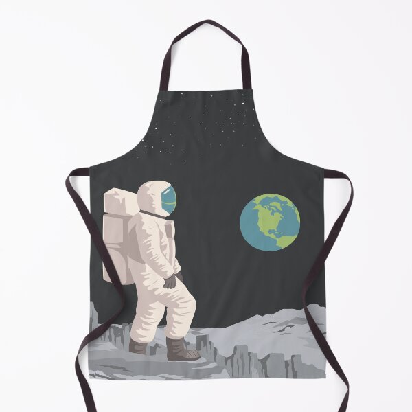 Item preview, Astronaut on the Moon, Earth in the Background designed and sold by AwesomeProject.