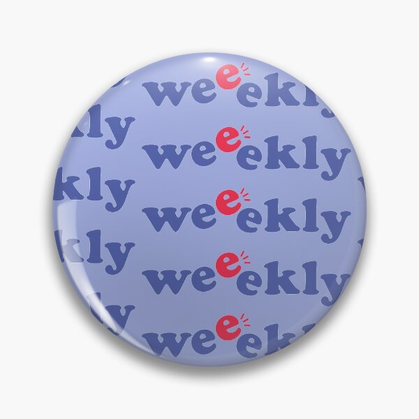 Item preview, weeekly logo in font CUTE designed and sold by cedcas.