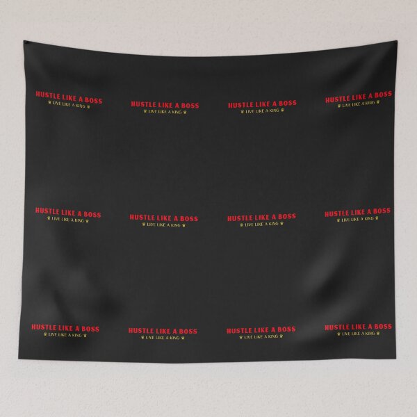Item preview, Hustle like a Boss, Live Like a King designed and sold by Got-Ya-Bak.