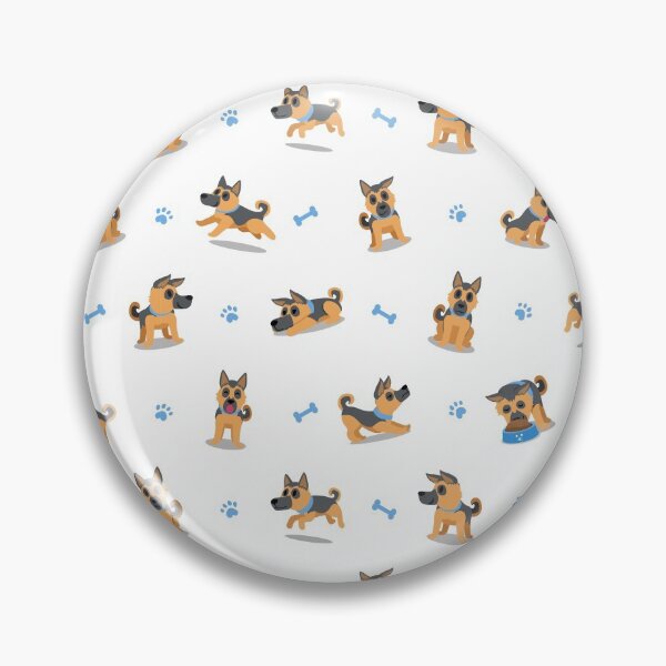 Item preview, German Sheperd Dog Pattern Paws designed and sold by givemedogs.
