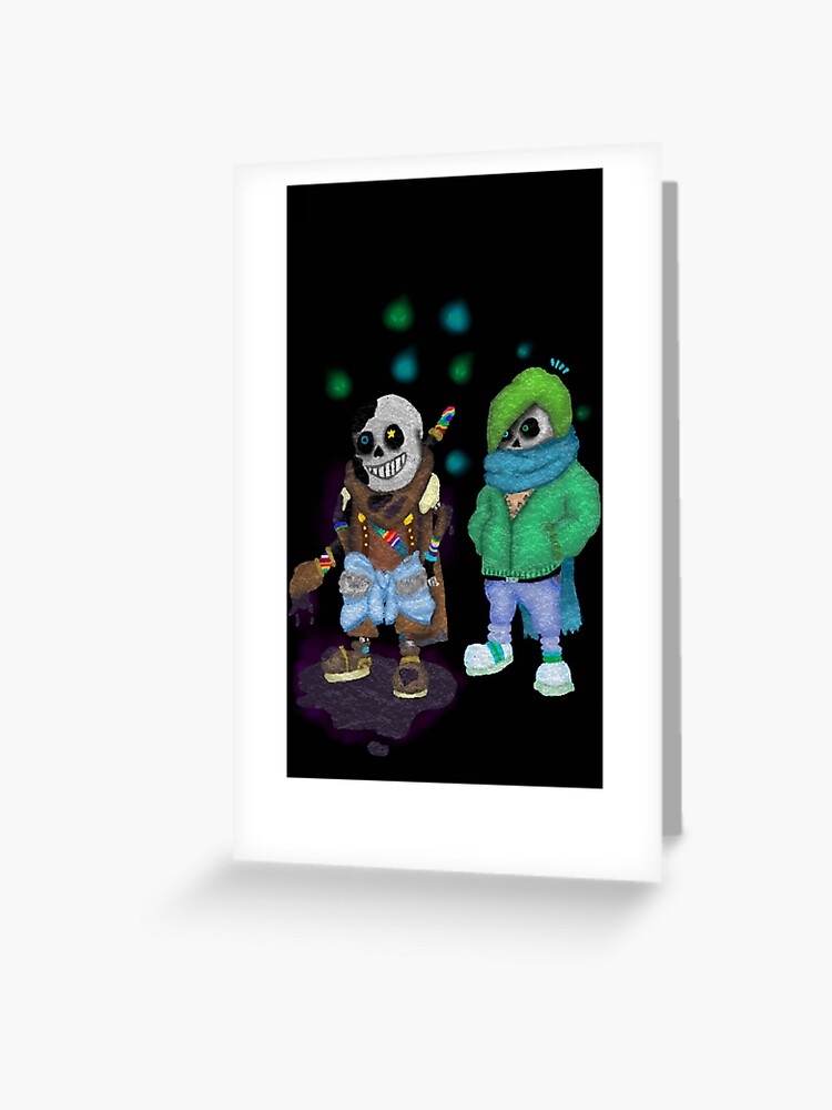 Ink Sans Greeting Cards for Sale