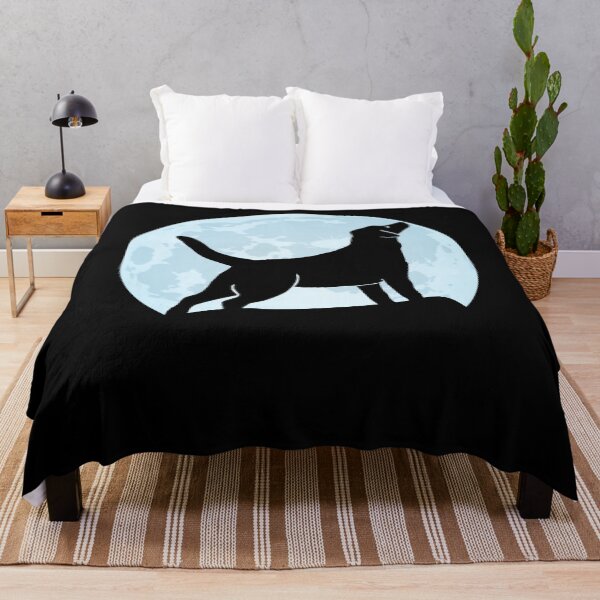 Item preview, labrador lover dog moon gift labrador retriever silhouette designed and sold by alaechamlal.