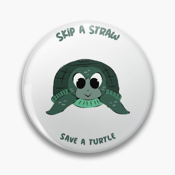Item preview, Skip A Straw Save A Turtle designed and sold by BriansDesigns.