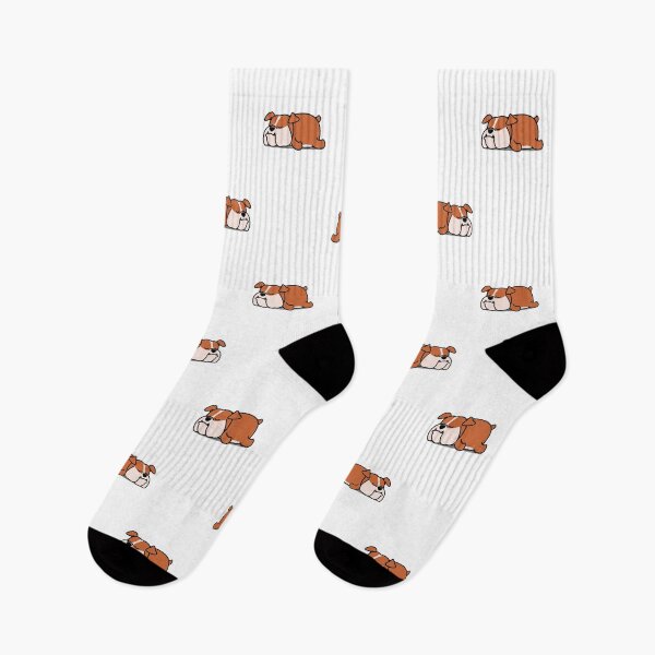 Item preview, Bulldog Dog Pattern Paws designed and sold by givemedogs.