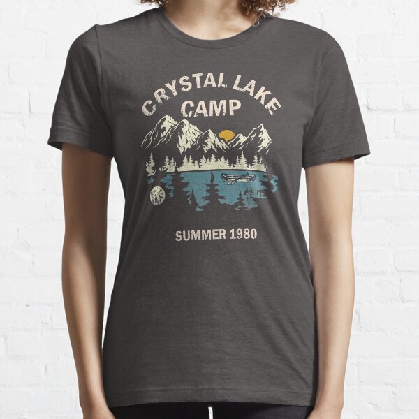 Camp Crystal Lake Friday 13 Vintage Essential T-Shirt