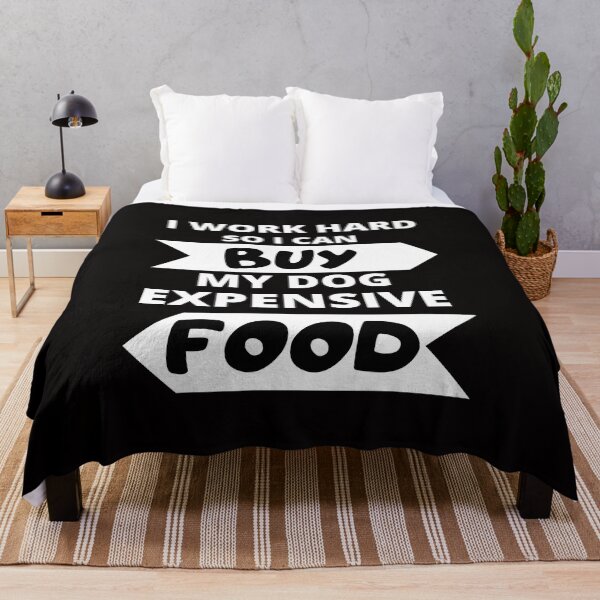 Item preview, I work hard for my dog, funny dog design designed and sold by NinaBetterNot.
