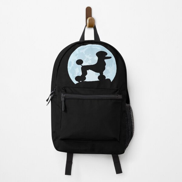Item preview, poodle lover dog moon gift silhouette designed and sold by alaechamlal.