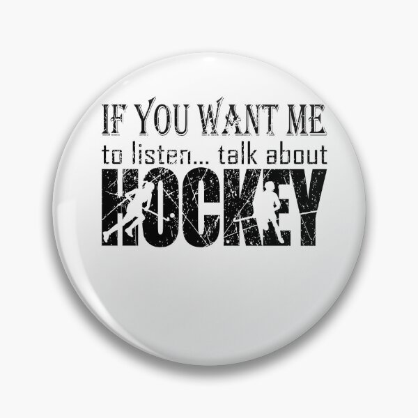 Item preview, Field Hockey player present talk about hockey designed and sold by Kalli-design.