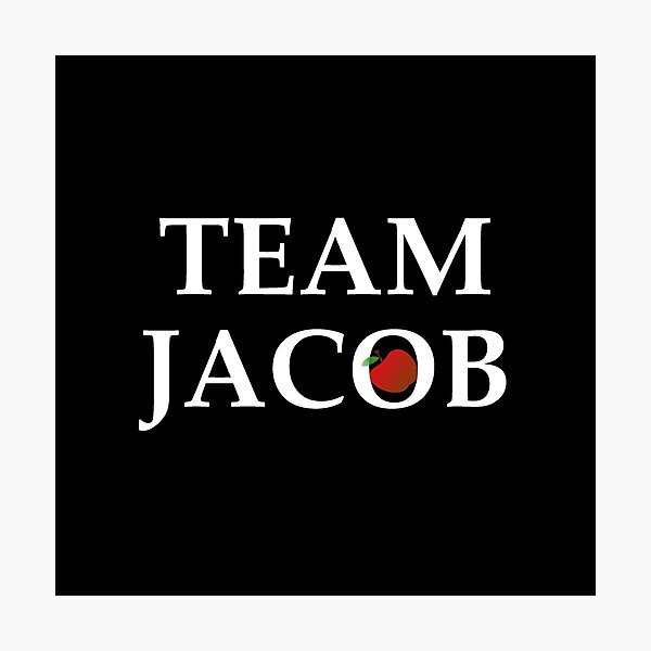Item preview, Team Jacob Twilight Saga White designed and sold by muchhappier.