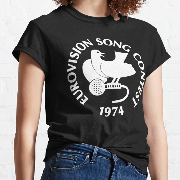 Camiseta del Festival de la Canción de Eurovisión 1974 Camiseta clásica