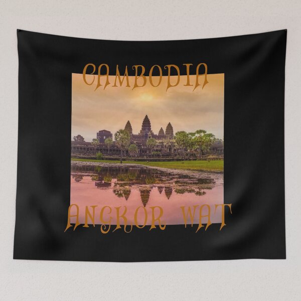 Artikelvorschau, Angkor Wat, Kambodscha, Sonnenaufgang entworfen und verkauft von ThommyBLN.