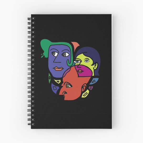 Item preview, Abstract Faces Portrait designed and sold by LADYGOODMOOD.