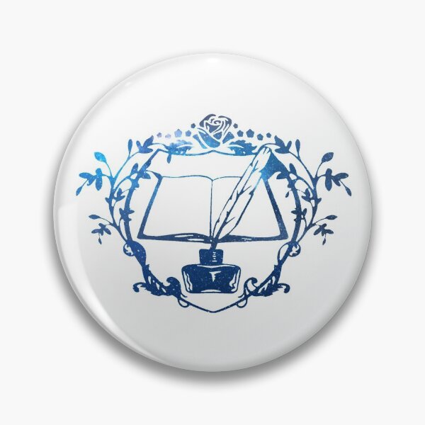 Item preview, Ascendance of a Bookworm - Myne's crest with blue stars designed and sold by Hawkite.