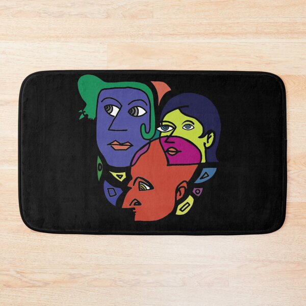 Item preview, Abstract Faces Portrait designed and sold by LADYGOODMOOD.