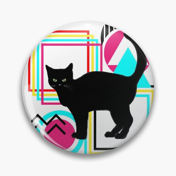 Artikelvorschau, Retro schwarze Katzenart entworfen und verkauft von crikz.