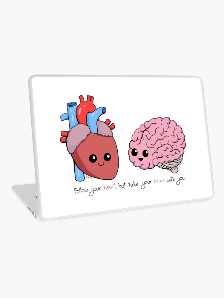 Imagen 1 de 2, Vinilo para portátil con la obra Follow your heart, diseñada y vendida por cutescience.