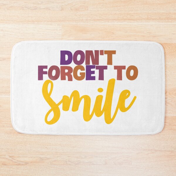 Item preview, Dont forget to smile designed and sold by HappyPrints ⭐⭐⭐⭐⭐.