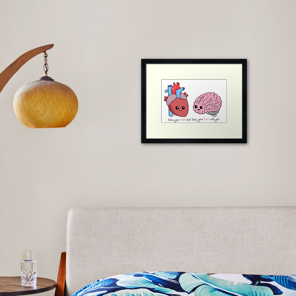 Vista previa del artículo con la obra «Lámina enmarcada», diseñado y vendido por cutescience.