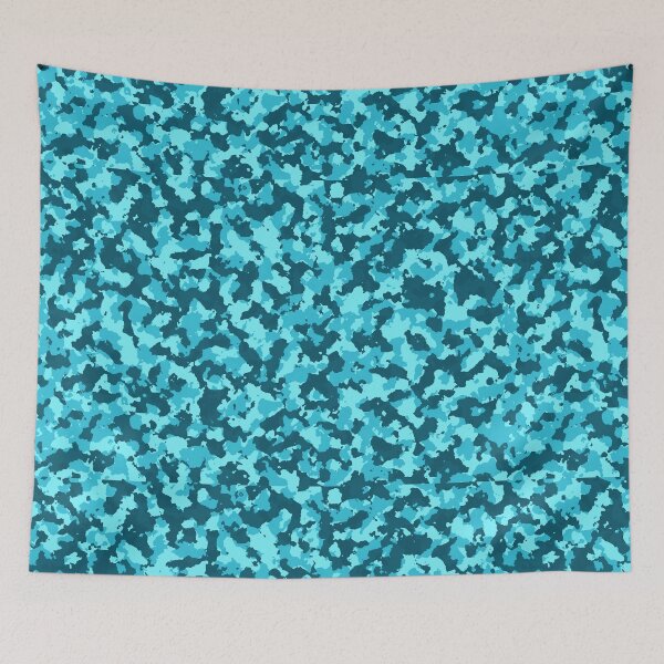 Item preview, Light Blue Camouflage Pattern designed and sold by Medmac's Designs.