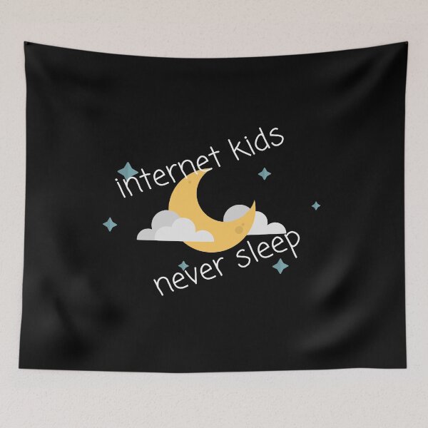 Item preview, internet kids never sleep designed and sold by amr badawy.