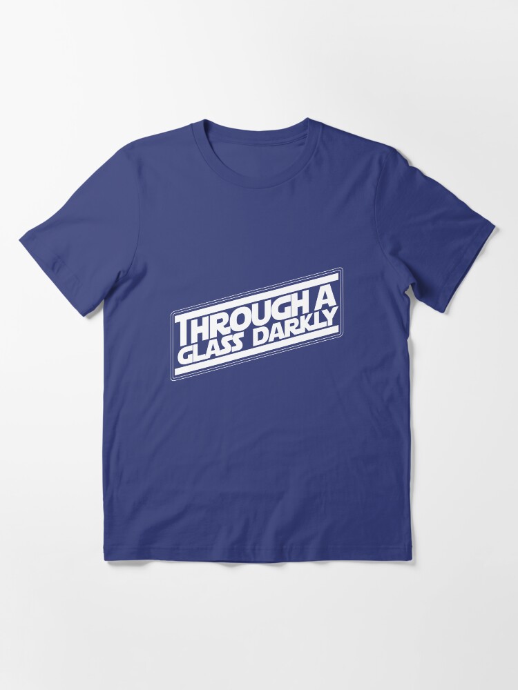 Alternate view of The Dark Glass Strikes Back Essential T-Shirt