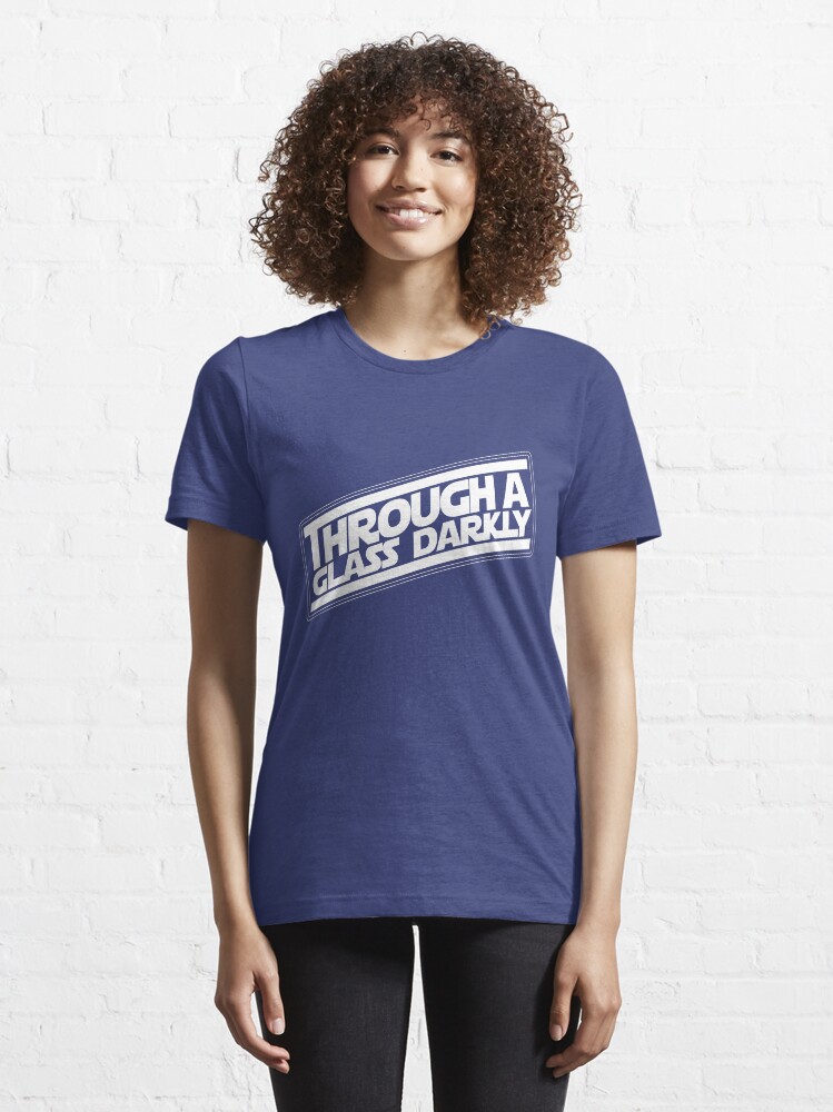Alternate view of The Dark Glass Strikes Back Essential T-Shirt