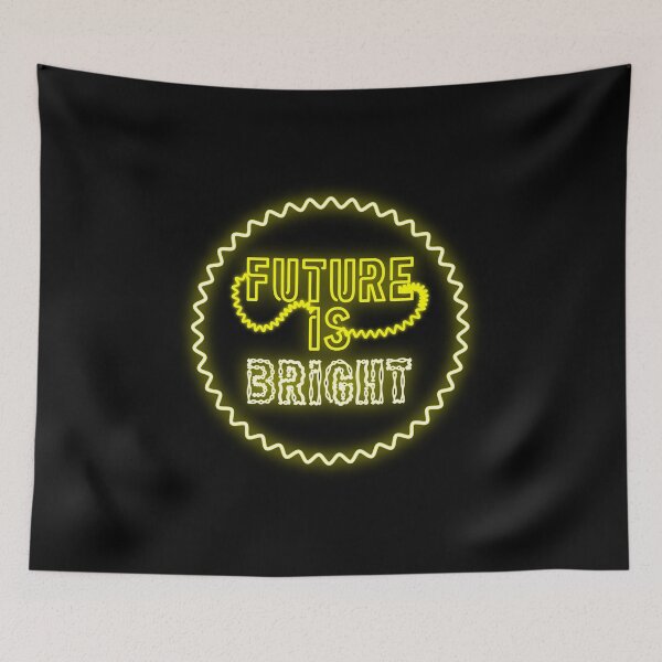 Item preview, Future is bright neon style gifts designed and sold by zerobatt.