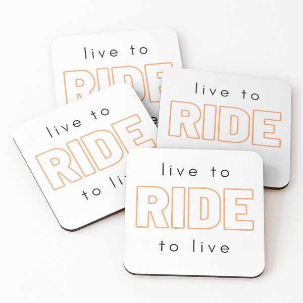 Item preview, Live to Ride, Ride to Live designed and sold by wellsaidsir.