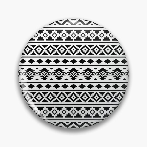 Item preview, Aztec Essence Pattern II Black on White designed and sold by NataliePaskell.