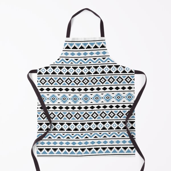 Item preview, Aztec Essence Pattern II Light Blue Black White designed and sold by NataliePaskell.