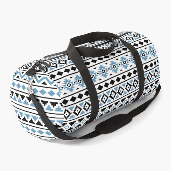 Item preview, Aztec Essence Pattern II Light Blue Black White designed and sold by NataliePaskell.