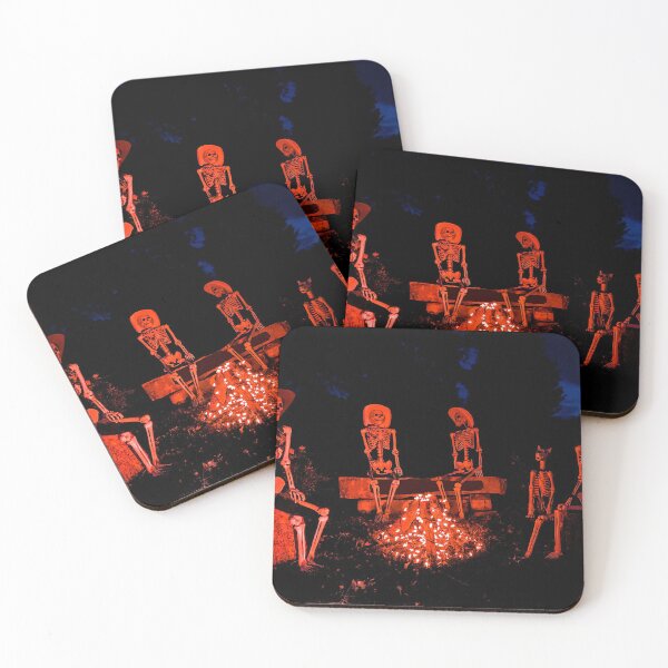 Item preview, Halloween Skeletons Under the Moon designed and sold by Shelly Gunderson.