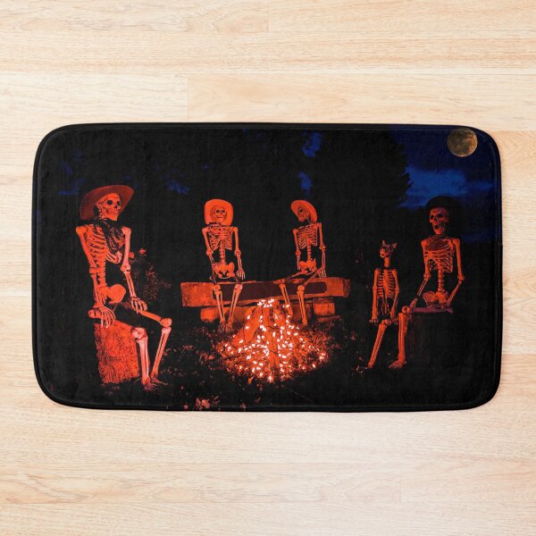Item preview, Halloween Skeletons Under the Moon designed and sold by Shelly Gunderson.