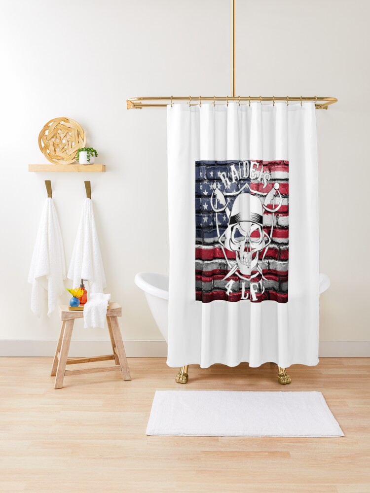 Raiders Shower Curtains for Sale