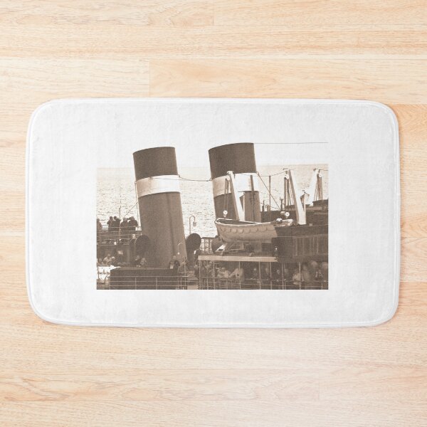 Item preview, Waverley Paddle Steamer Funnels in Sepia designed and sold by Steve Purnell Photography.