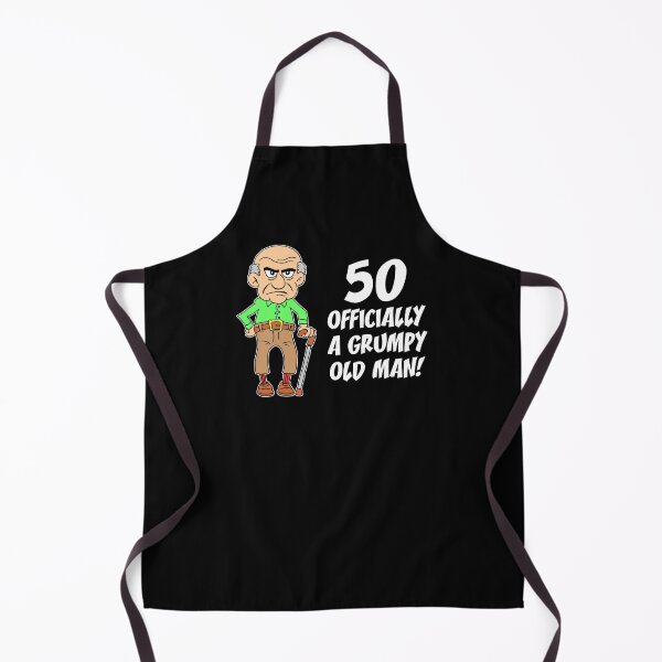 Item preview, 50 Officially Grumpy Old Man 50th Birthday designed and sold by jaycartoonist.
