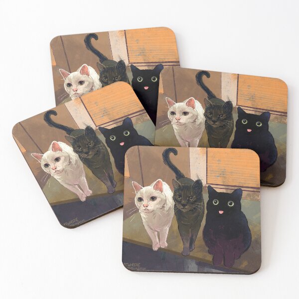 Item preview, The Goofy Friend: Day 69 of drawing cats designed and sold by emwheezie.
