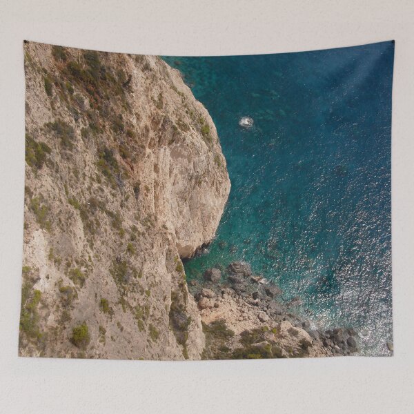 Item preview, The rocky coast from above designed and sold by The Iconic Minimalist.