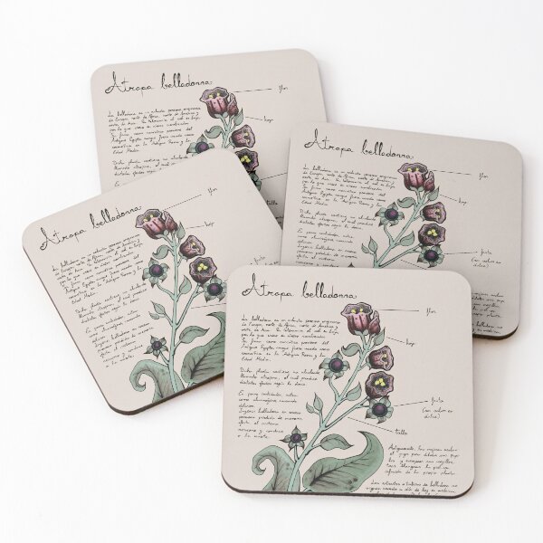 Item preview, Botanical study of belladonna designed and sold by GabrielPapaver.