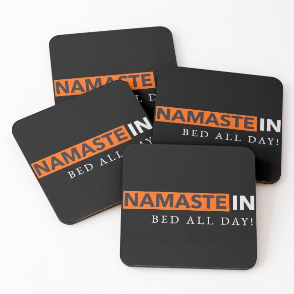 Item preview, Namaste - In Bed All Day designed and sold by ChaseCoClothing.