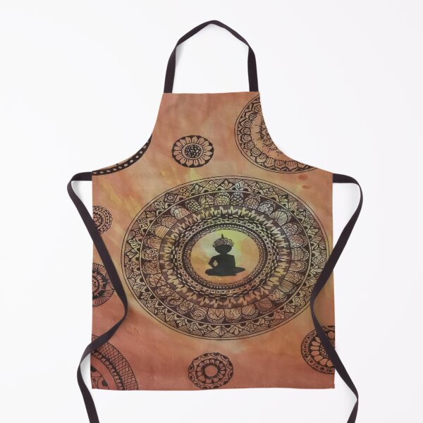 Item preview, Mandal Art with pen. designed and sold by Aesthetic-Draw.