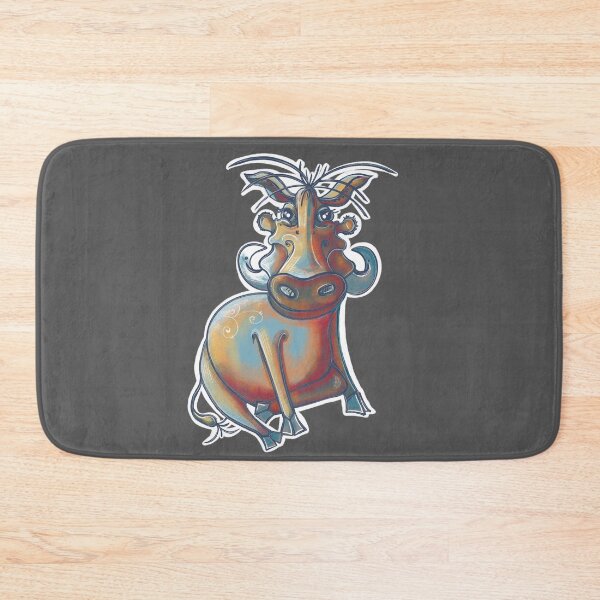 Item preview, Hog, pig, Warthog. African wild boar cartoon designed and sold by DebbieJoyArt.