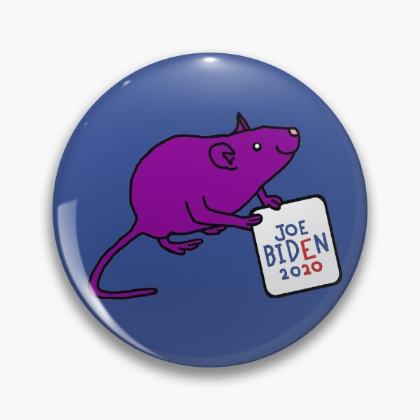 Item preview, Cute Rat with Joe Biden 2020 Sign designed and sold by ellenhenry.